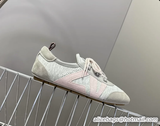 Shop Duplicate Louis Vuitton LV Sneakerina Ballerina Sneakers Gray 6061802