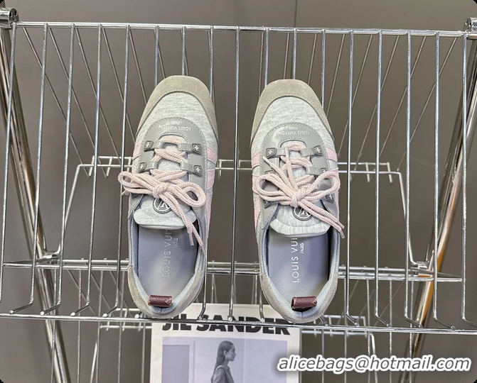 Shop Duplicate Louis Vuitton LV Sneakerina Ballerina Sneakers Gray 6061802