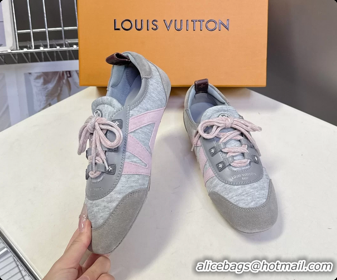 Shop Duplicate Louis Vuitton LV Sneakerina Ballerina Sneakers Gray 6061802