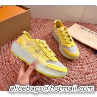 Grade Quality Louis Vuitton LV Sprint Sneakers Yellow 6061907