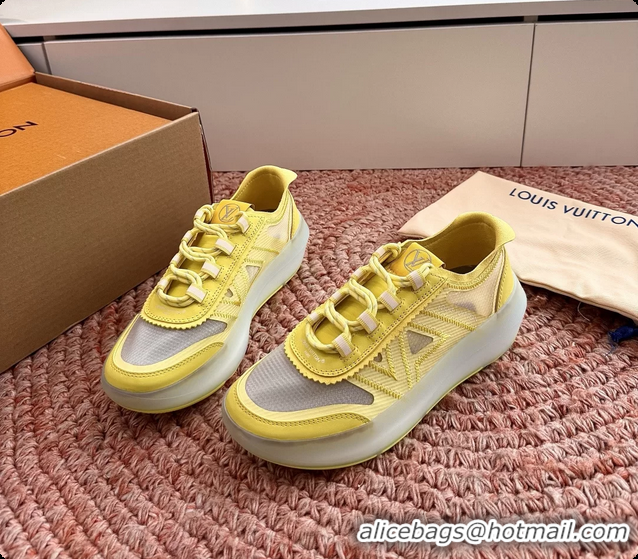 Grade Quality Louis Vuitton LV Sprint Sneakers Yellow 6061907