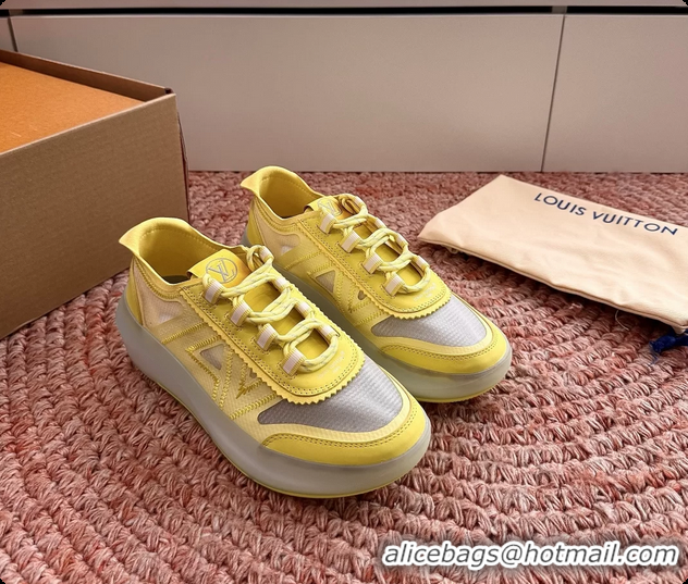 Grade Quality Louis Vuitton LV Sprint Sneakers Yellow 6061907
