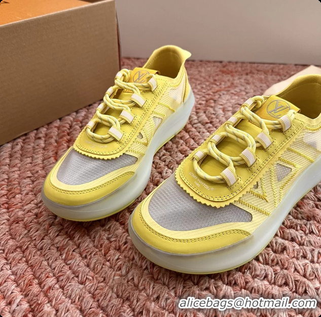 Grade Quality Louis Vuitton LV Sprint Sneakers Yellow 6061907