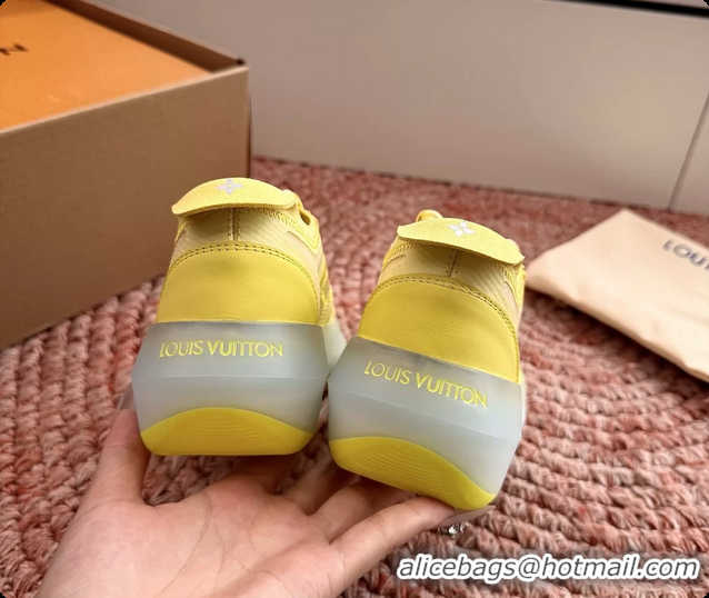Grade Quality Louis Vuitton LV Sprint Sneakers Yellow 6061907