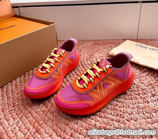 Sophisticated Louis Vuitton LV Sprint Sneakers Red 6061907