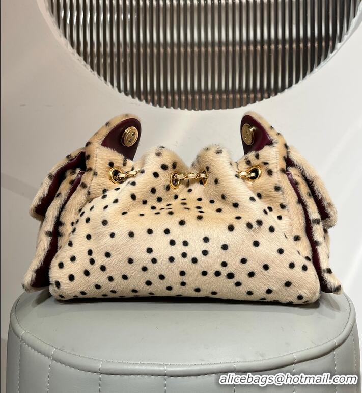 Top Quality Chanel 25 Mini Handbag In Lambskin & Gold-Tone Metal AS5631 Light Beige/Black 2026