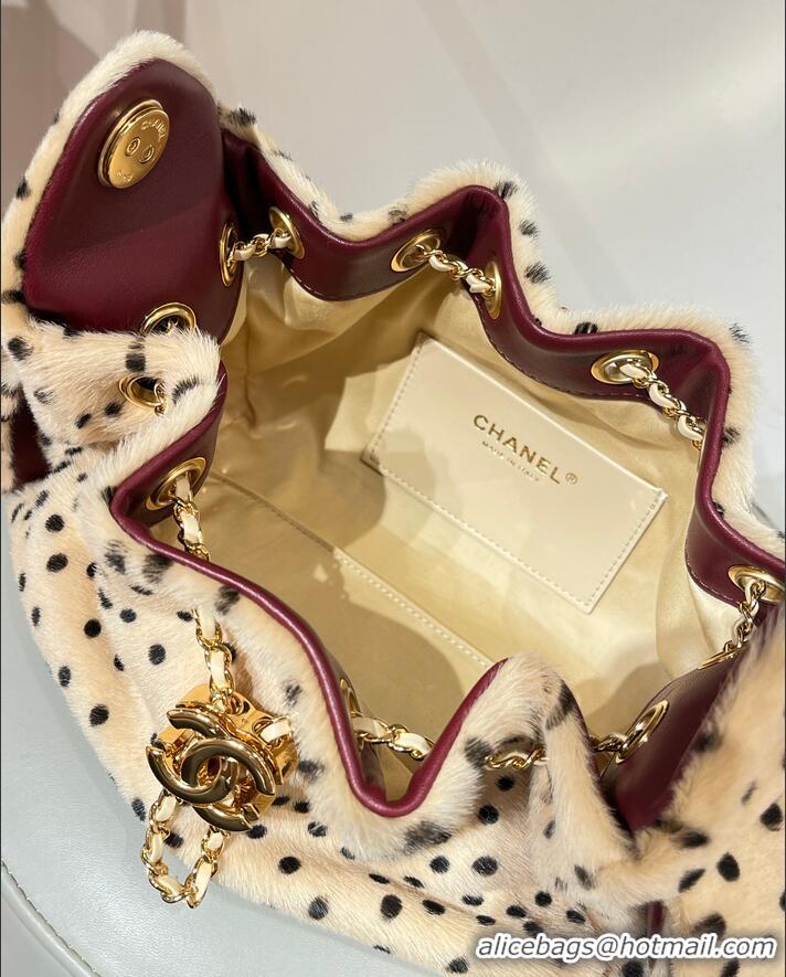 Top Quality Chanel 25 Mini Handbag In Lambskin & Gold-Tone Metal AS5631 Light Beige/Black 2026