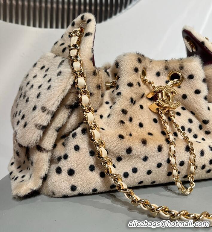 Top Quality Chanel 25 Mini Handbag In Lambskin & Gold-Tone Metal AS5631 Light Beige/Black 2026