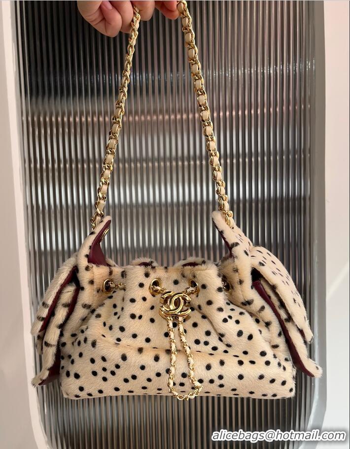 Top Quality Chanel 25 Mini Handbag In Lambskin & Gold-Tone Metal AS5631 Light Beige/Black 2026