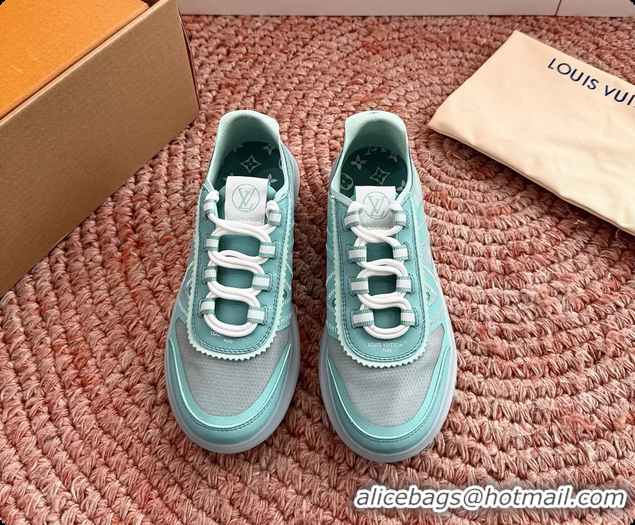 Luxurious Louis Vuitton LV Sprint Sneakers Green 6061907