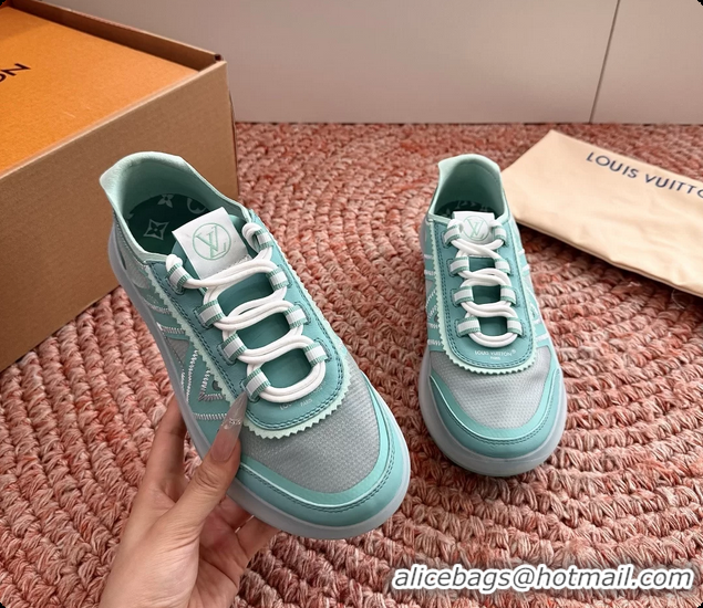 Luxurious Louis Vuitton LV Sprint Sneakers Green 6061907