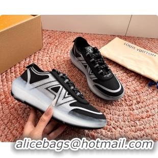 Top Grade Louis Vuitton LV Sprint Sneakers Black 6061907