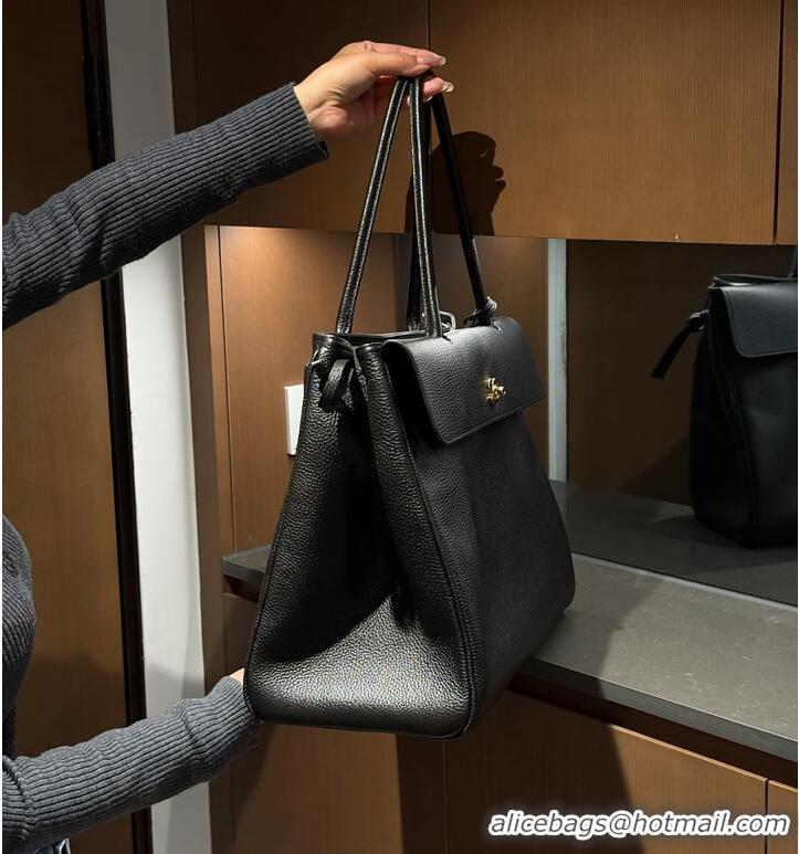 Reasonable Price Chanel Large Tote Grained Calfskin & Gold-Tone Metal AS5635 Black 2026