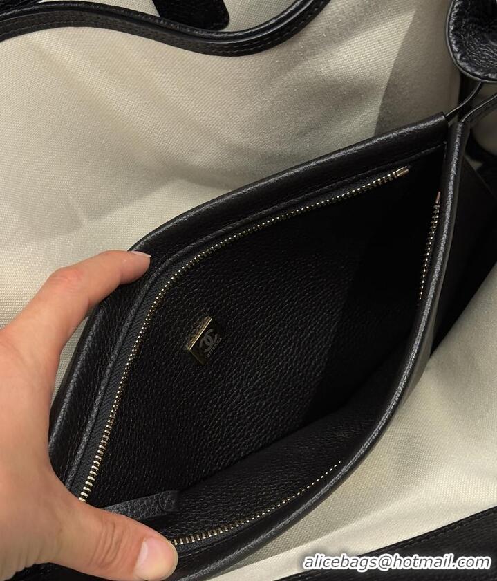 Reasonable Price Chanel Large Tote Grained Calfskin & Gold-Tone Metal AS5635 Black 2026