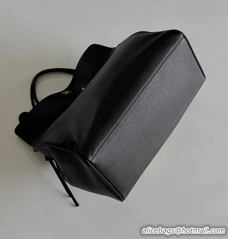 Reasonable Price Chanel Large Tote Grained Calfskin & Gold-Tone Metal AS5635 Black 2026