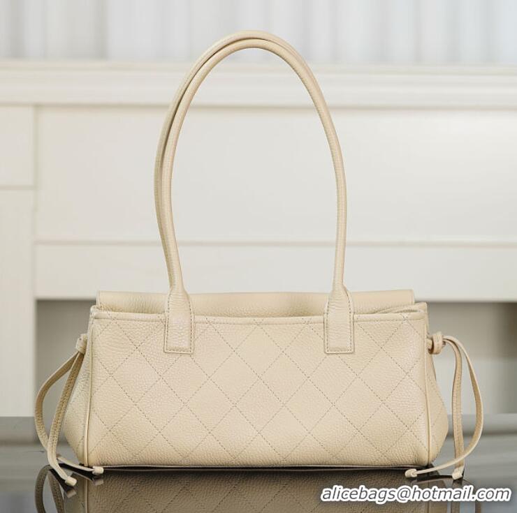 Famous Brand Chanel Small Shopping Bag In Grained Calfskin & Gold-Tone Metal AS6288 Light Beige 2026