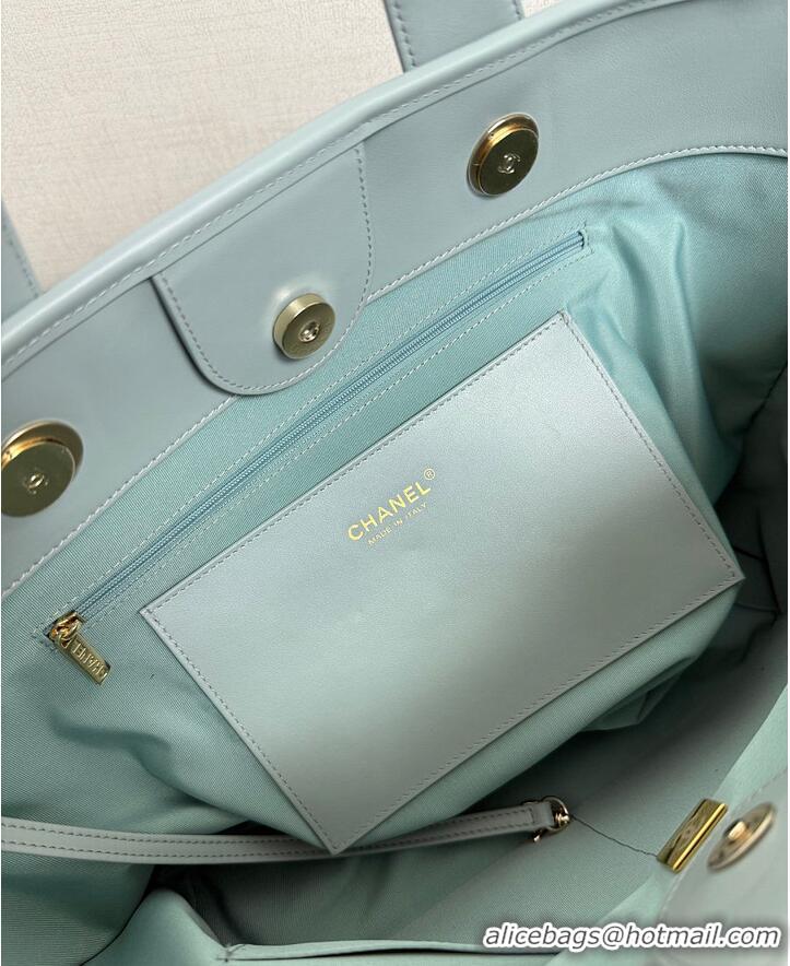 Market Sells Chanel Deauville Tote Bag AS6289 Baby Blue 2026