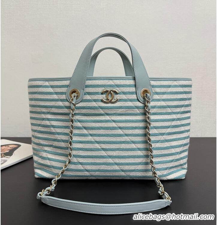 Market Sells Chanel Deauville Tote Bag AS6289 Baby Blue 2026