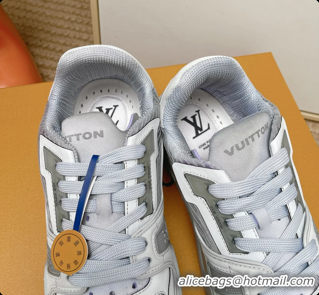 Low Price Louis Vuitton LV Trainer Sneakers White 6062104