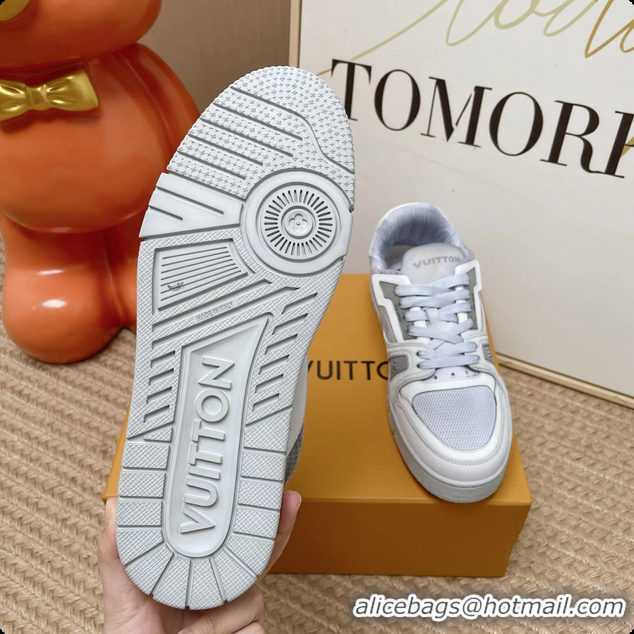 Low Price Louis Vuitton LV Trainer Sneakers White 6062104