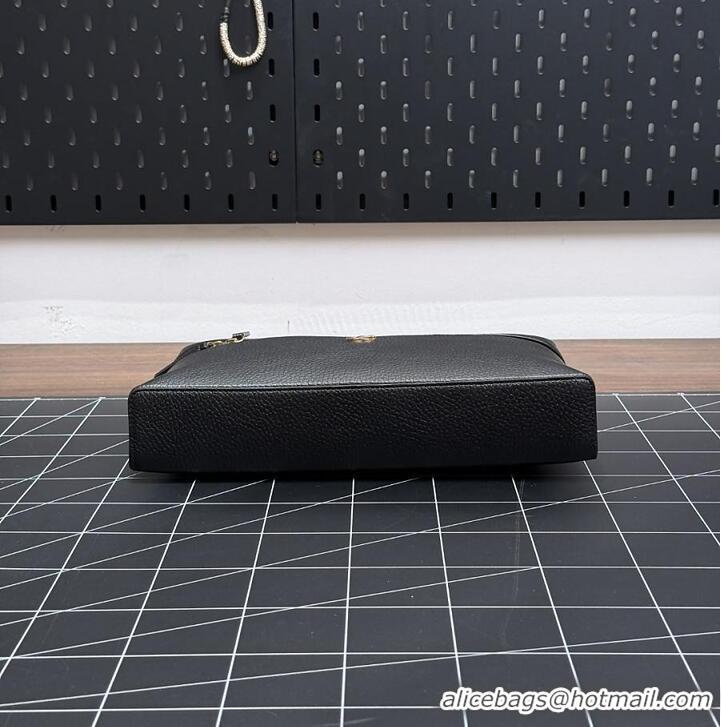 Most Popular Chanel Large Vanity with chain Grained Calfskin & Gold-Tone Metal AS6278 Black