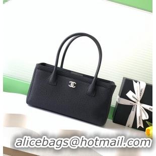 Buy Fashionable Chanel Cerf Tote Bag Grained Calfskin AP6288 Black
