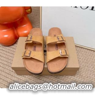 Grade Louis Vuitton LV Venice Flat Mules Sandals Brown Monogram Leather 6062206
