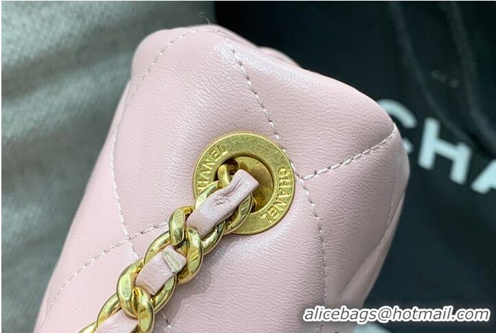 Good Taste Chanel Flap Bag With CC Logo AS5176 Powder Pink 2026