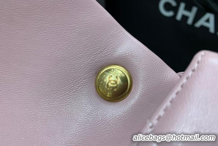 Good Taste Chanel Flap Bag With CC Logo AS5176 Powder Pink 2026