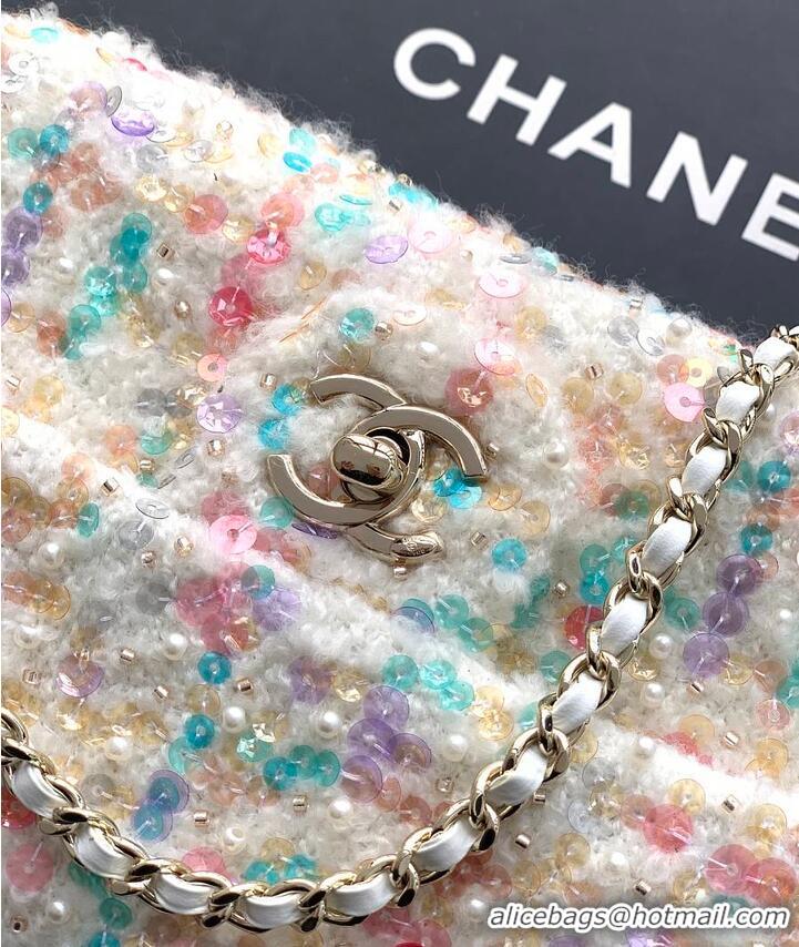 Buy Inexpensive Chanel Tweed Bag With Pearl Chain Strap AS5175 Multicolor 2026