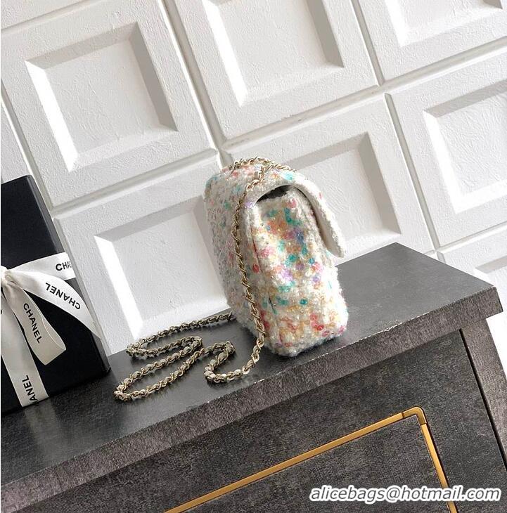Buy Inexpensive Chanel Tweed Bag With Pearl Chain Strap AS5175 Multicolor 2026
