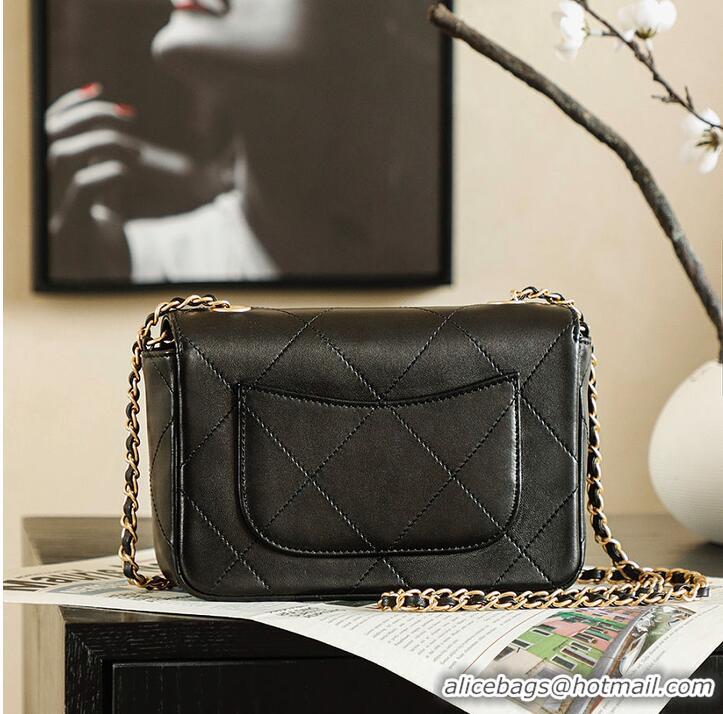 Buy Grade Chanel 25 Handbag in Grained Calfskin and Gold-tone Metal AS5179 Black 2026