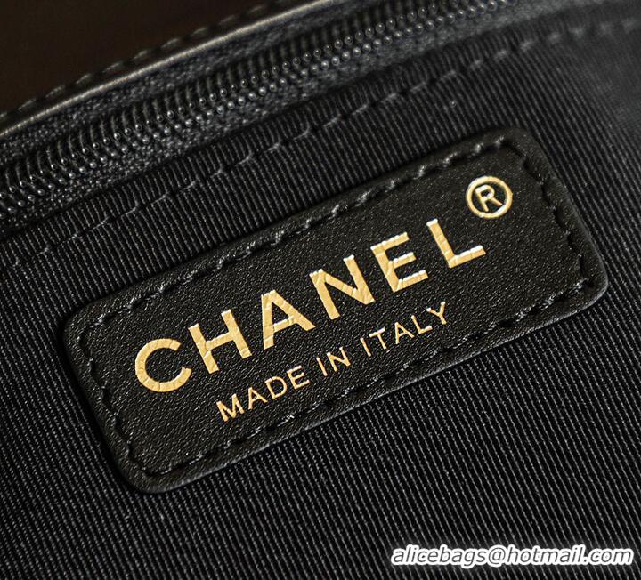 Buy Grade Chanel 25 Handbag in Grained Calfskin and Gold-tone Metal AS5179 Black 2026