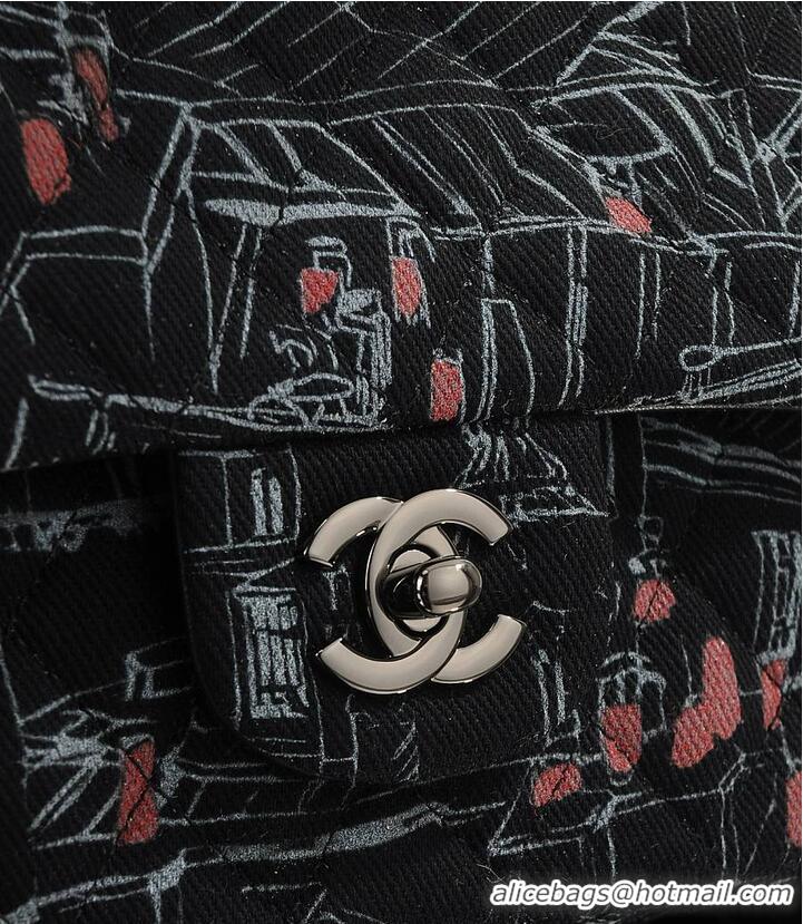 Reasonable Price Chanel Classic Crossbody AS5178 Black/White/Red 2026