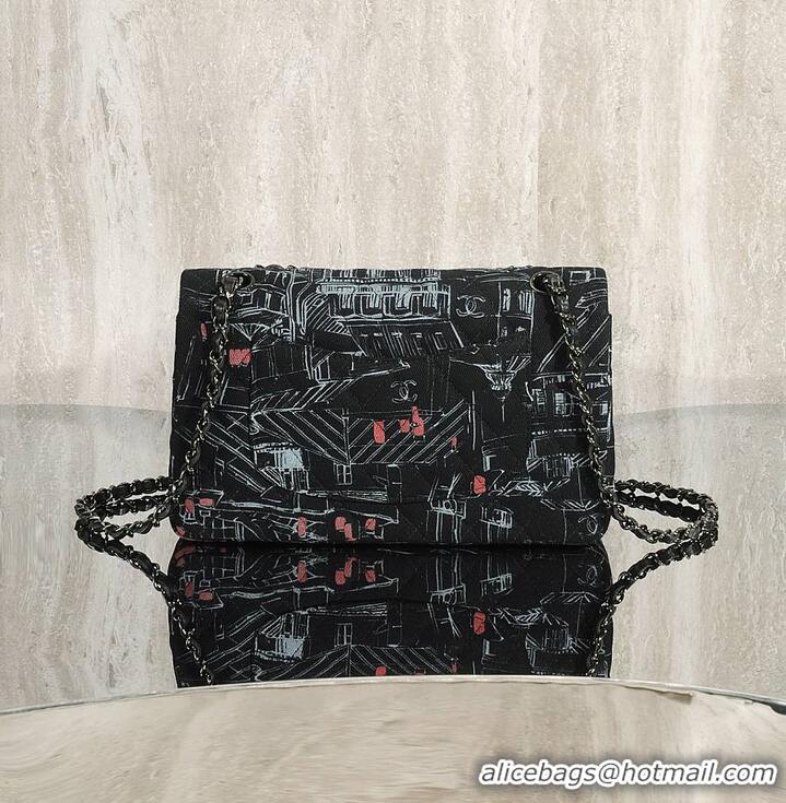 Reasonable Price Chanel Classic Crossbody AS5178 Black/White/Red 2026