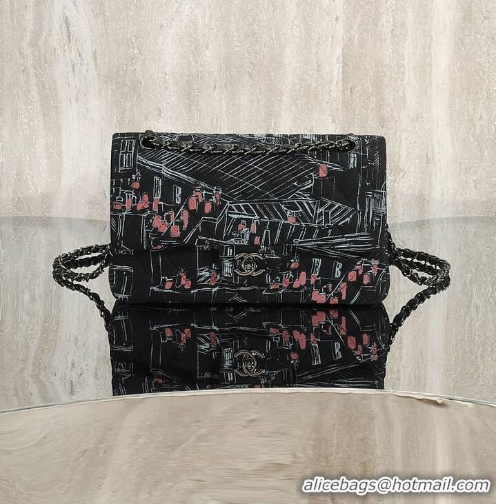 Reasonable Price Chanel Classic Crossbody AS5178 Black/White/Red 2026