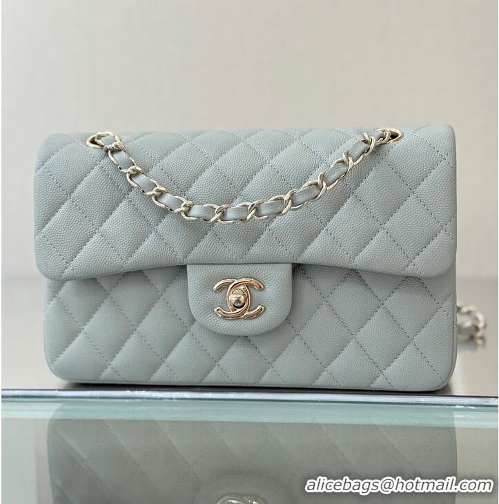 Buy Inexpensive Chanel Classic Flap Bag Caviar Leather AP4176 Grey 2026