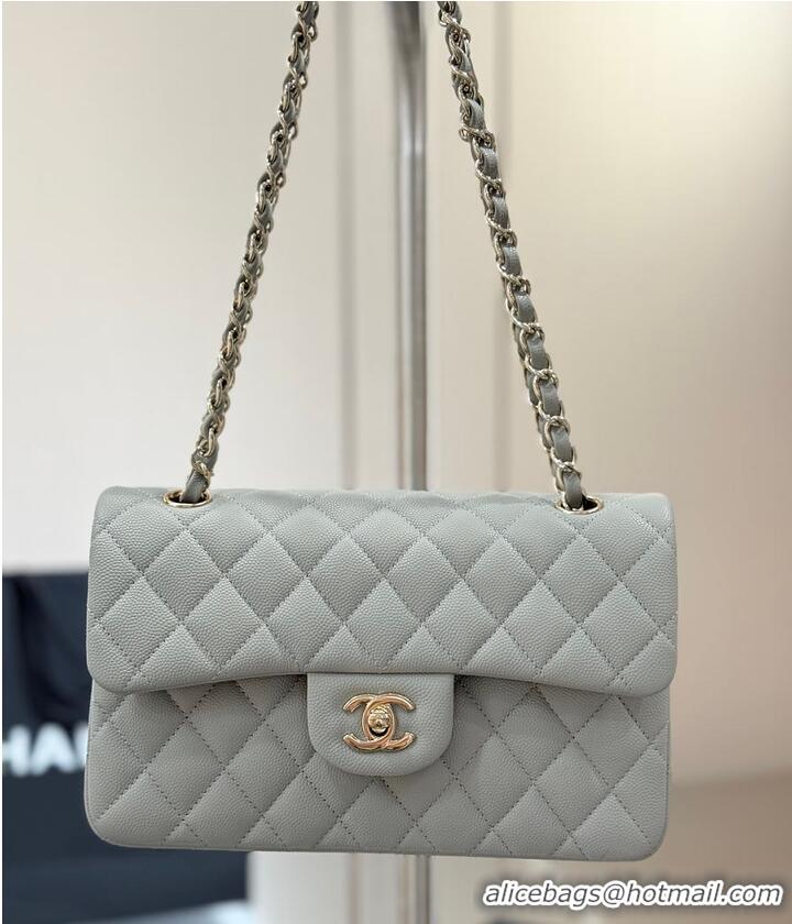 Buy Inexpensive Chanel Classic Flap Bag Caviar Leather AP4176 Grey 2026