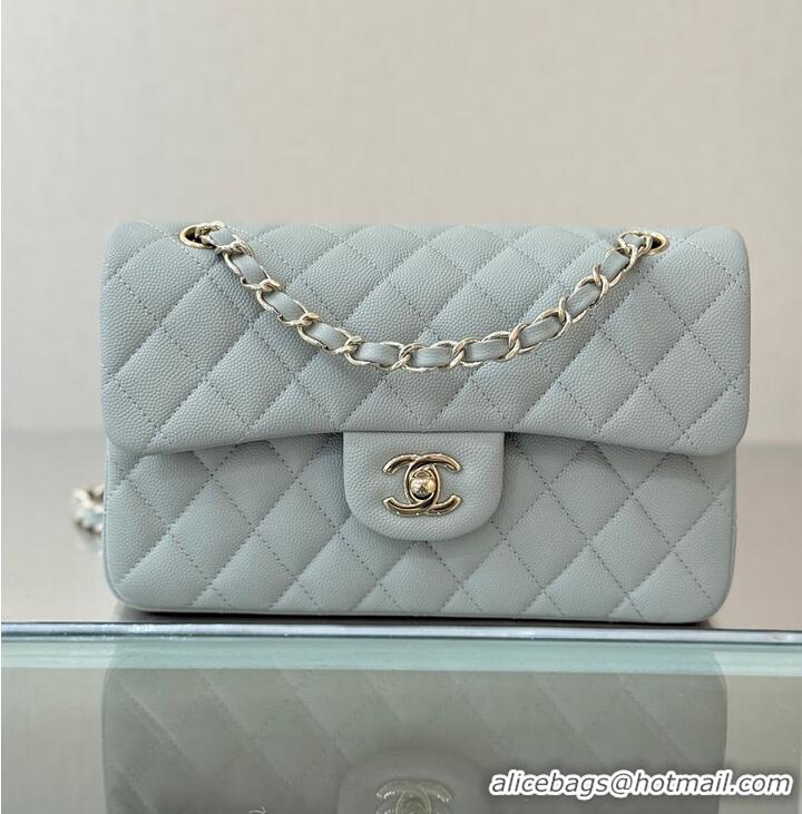 Buy Inexpensive Chanel Classic Flap Bag Caviar Leather AP4176 Grey 2026