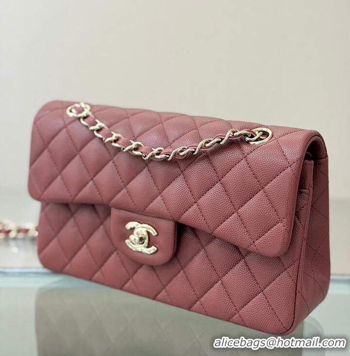 Top Quality Chanel Classic Flap Bag Caviar Leather AP4176 Burgundy/Gold 2026