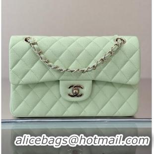 Grade Quality Chanel Classic Flap Bag Caviar Leather AP4176 Mint Green 2026