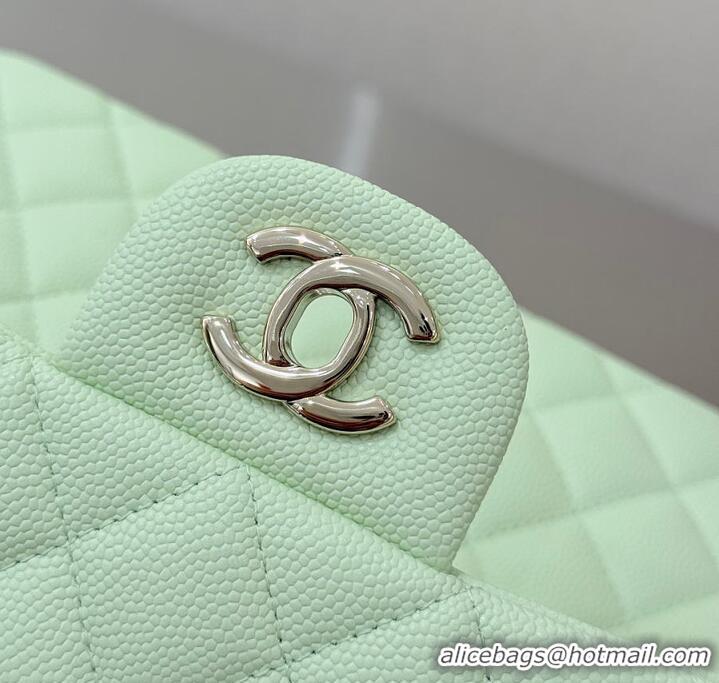 Grade Quality Chanel Classic Flap Bag Caviar Leather AP4176 Mint Green 2026