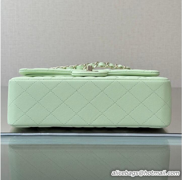 Grade Quality Chanel Classic Flap Bag Caviar Leather AP4176 Mint Green 2026