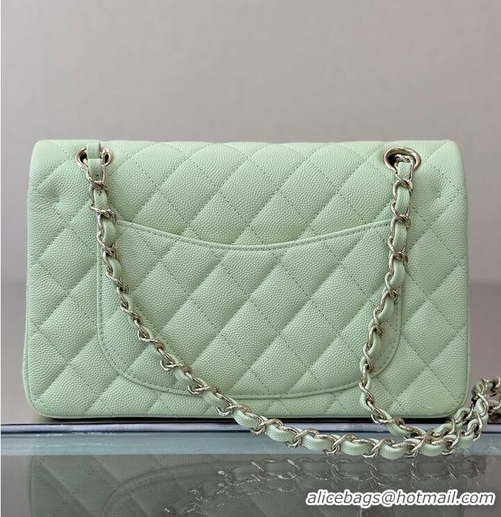 Grade Quality Chanel Classic Flap Bag Caviar Leather AP4176 Mint Green 2026