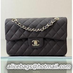 Good Discount Chanel Classic Flap Bag Caviar Leather AP4176 Dark Brown/Silver 2026