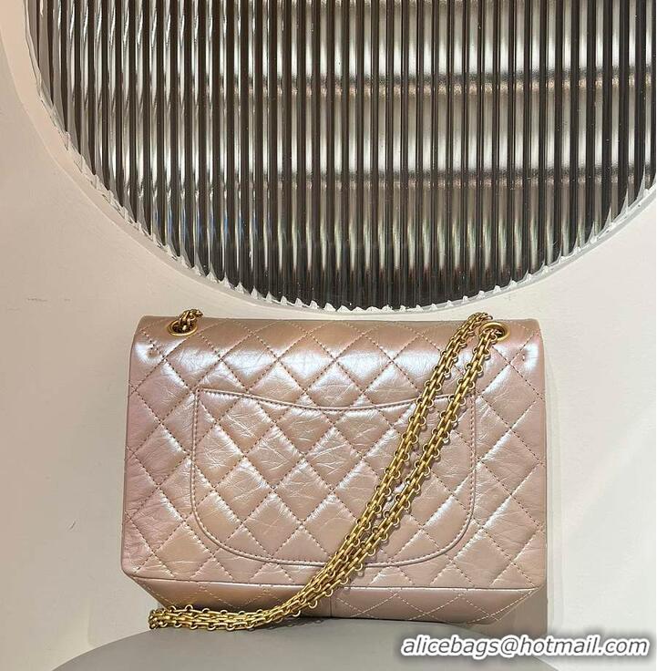 Best Price Chanel 2.55 Handbag Aged Calfskin & Gold-Tone Metal AP4177 Pearl Beige 2026