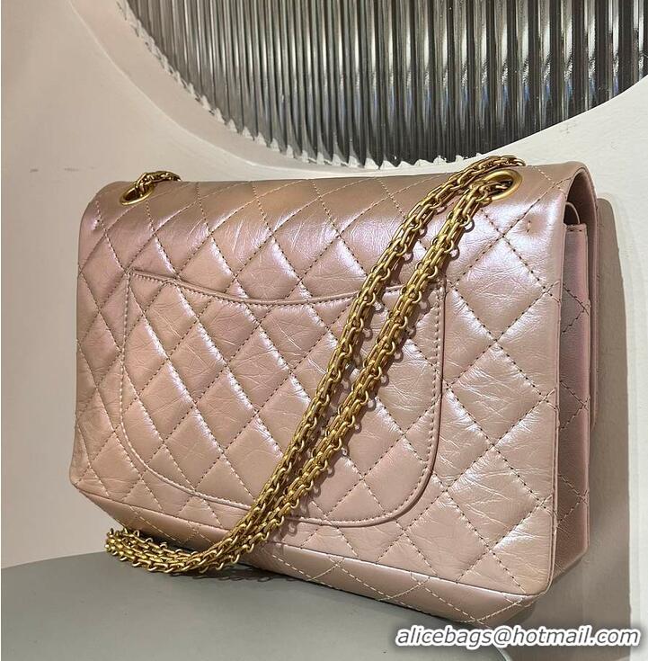 Best Price Chanel 2.55 Handbag Aged Calfskin & Gold-Tone Metal AP4177 Pearl Beige 2026