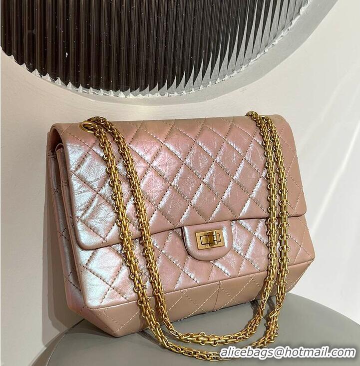 Best Price Chanel 2.55 Handbag Aged Calfskin & Gold-Tone Metal AP4177 Pearl Beige 2026