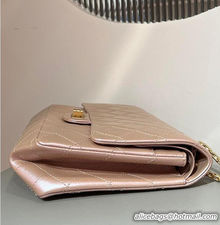 Best Price Chanel 2.55 Handbag Aged Calfskin & Gold-Tone Metal AP4177 Pearl Beige 2026