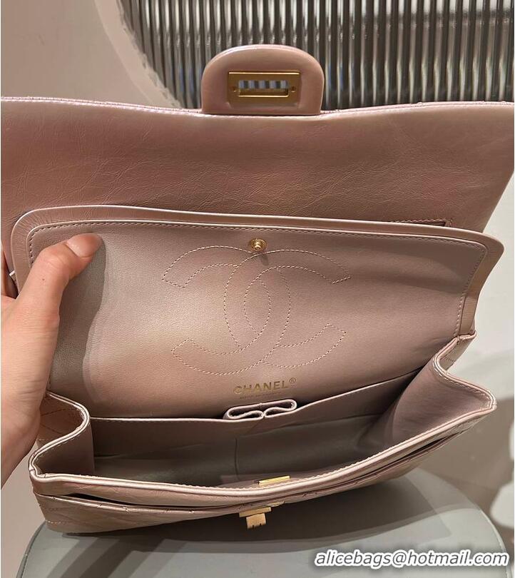 Best Price Chanel 2.55 Handbag Aged Calfskin & Gold-Tone Metal AP4177 Pearl Beige 2026